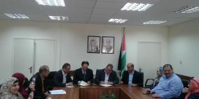 وزارة العمل وكهرباء القدس توقعان مذكرة تفاهم في مجال التدريب والتأهيل المهني" في قطاع الكهرباء"