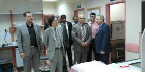 الخندقجي يطلع وفد من نشطاء حزب العمل النرويجي على اوضاع المحافظة