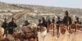 الاحتلال يمنع مواطنين من بلدة تقوع من الوصول لأراضيهم