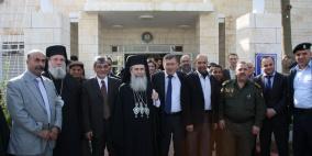 الفتياني ينقل تحيات وتهاني السيد الرئيس لابناء طائفة الروم الأرثوذكس