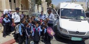 الشرطة تضبط حافلة نقل طلاب تجاوزت حمولتها بـ 12 راكب في بيت لحم