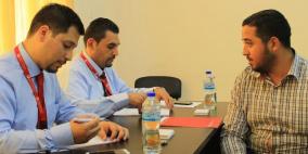 الجامعة العربية الأمريكية تجري مقابلات توظيف لخريجيها للعمل في احد اقسام الوطنية موبايل