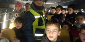 ضبط مركبة أطفال حمولة 19 راكبا بداخلها 32 طفلا بقلقيلية