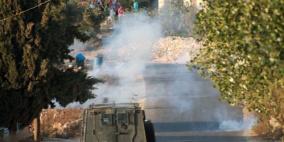 إصابات بالاختناق خلال مواجهات مع الاحتلال في سلواد