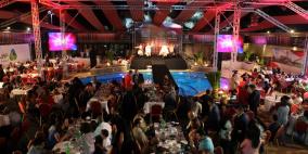 افتتاح خيمة ليالي لجراند في رام الله