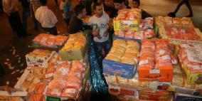 نقابة تجار المواد الغذائية في الخليل تنهي تجهيزات ارسال " 12 ألف ربطة خبز لغزة"