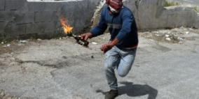 اعتقال فلسطيني أصاب 4 جنود بزجاجة حارقة