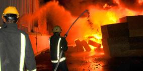 جنين: طواقم الدفاع المدني تسيطر على حريق في منزل