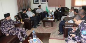 بلدية الخليل والدفاع المدني يبحثان تامين الابنة العالية في المدينة وبناء مقر حديث