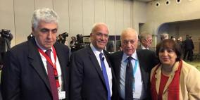 روما: عريقات يطالب إسرائيل بالاعتراف الفوري بفلسطين