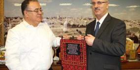 رئيس جامعة النجاح الوطنية يستقبل عددا من الوفود الرسمية من عرب الداخل