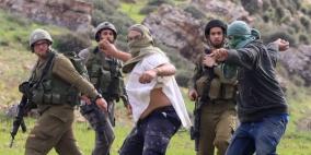 إصابات خلال مواجهات مع المستوطنين جنوب نابلس