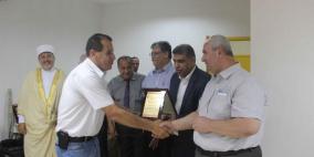 افتتاح قسم الولادة في مستشفى قلقيلية التابع لوكالة الغوث