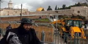 الأردن يحذر من استمرار الحفريات الإسرائيلية حول المسجد الأقصى