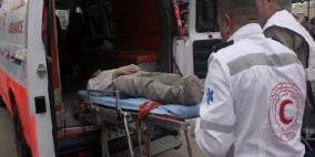 إصابة شاب بجروح خطيرة في حادث سير قرب مفترق سنجل