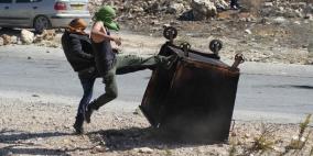 مواجهات في بلدة سلواد قرب رام الله تنديدا باستشهاد الفتى عروة حماد