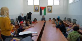 جامعة بيرزيت وجمعية ديما للإبداع تفتتحان مختبر حاسوب في مخيم الجلزون