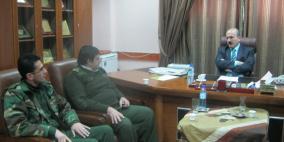 جنين : دويكات يلتقي النيابة العسكرية