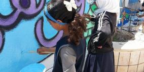 مبادرة ابتسامة يتيم تنظم رسم جدارية بمشاركة الأطفال الأيتام