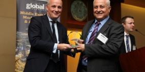 شركة الوساطة للاوراق المالية تحصد جائزة افضل وسيط مالي فلسطيني