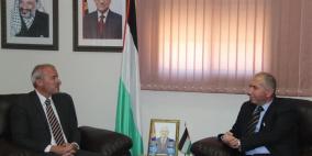 الدكتور الزعتري يبحث مع ممثلي بلجيكا وفلندا سبل التعاون المشترك