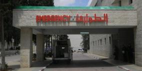 في ظل العاصفة الرملية.. الرئيس يزور مجمع فلسطين الطبي