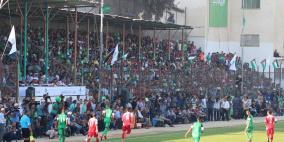 مباراة ذهاب كأس فلسطين بين "الشجاعية وأهلي الخليل" بغزة