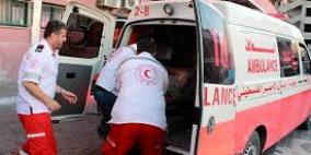 إصابة مواطن بجروح خطيرة إثر حادث سير ذاتي في جنين