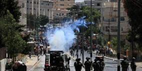 مواجهات مع الاحتلال جنوب بيت لحم 