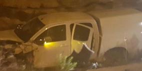 12 إصابة في حادث سير شمال رام الله