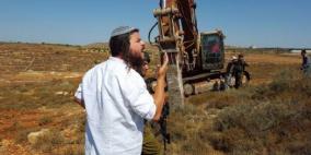 مستوطنون يستولون على أراضٍ جنوب بيت لحم 