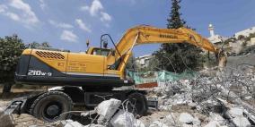 الاحتلال يهدم منزلا قيد الإنشاء جنوب شرق بيت لحم