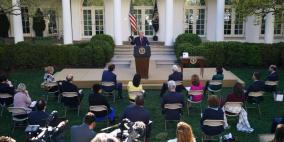 ترامب يستغل  أزمة كورونا لصالحه وللترويج لحلفائه