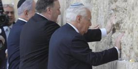 فريدمان يحض إسرائيل على تسريع ضم غور الأردن والمستوطنات