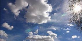  الطقس: ارتفاع على درجات الحرارة اليوم وغدا وانخفاضها الأربعاء