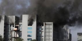 الهند .. موقع إنتاج لقاحات كورونا يتعرض لحريق