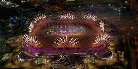 استاد أحمد بن علي القطري يشهد آخر مباراتين تأهيليتين لكأس العالم