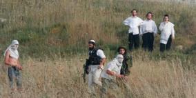 مستوطنون يحطمون 200 شتلة زيتون وأشجار مثمرة بمسافر يطا بالخليل