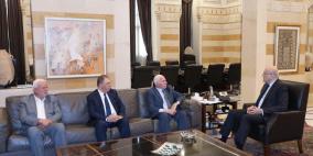  الأحمد يلتقي رئيس الحكومة اللبنانية نجيب ميقاتي