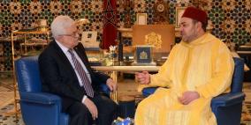 برقية تعزية ومواساة من الملك المغربي إلى الرئيس محمود عباس إثر وفاة ابن شقيقه