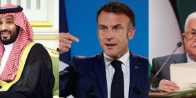رسالة عباس لماكرون ومحمد بن سلمان
