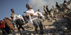 48 شهيدا بنيران وغارات الاحتلال المتواصلة على قطاع غزة