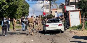 شهيد في غارة إسرائيلية على سيارة بطريق الخردلي جنوبي لبنان