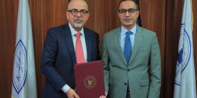 اتحاد الصناعات الغذائية والزراعية يوقع مذكرة تفاهم مع جامعة النجاح