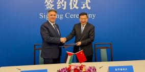 الوزير عساف يوقع مذكرة تعاون مع رئيس وكالة "شينخوا"