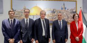 الشيخ يستقبل وفداً رفيع المستوى من الاتحاد الأوروبي