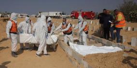 انتشال جثامين 3 شهداء شرق خان يونس 