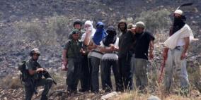 مستوطنون يحتشدون قرب تقوع شرق بيت لحم