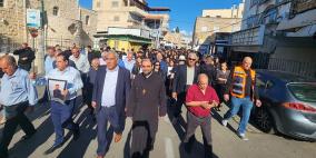 مسيرة صامتة في كفر ياسيف احتجاجاً على مقتل الطالب نبيل صفية