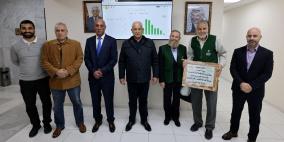 وزارة الداخلية تفتتح مشروع الطاقة الشمسية في مقرّها الرئيسي برام الله